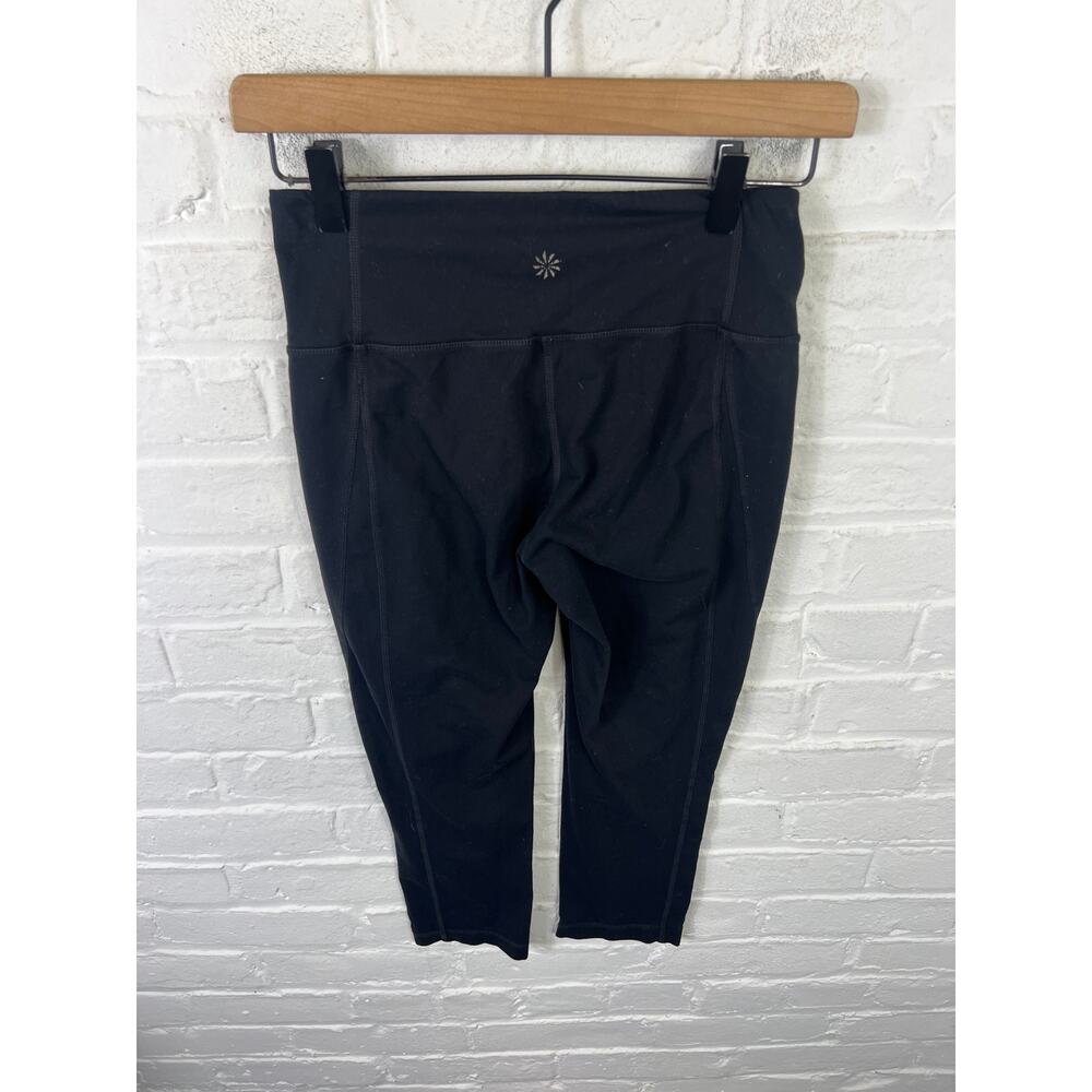 Athleta Women's Salutation Stash High Rise 7/8 Leggings Black Size Small - Picture 3 of 5